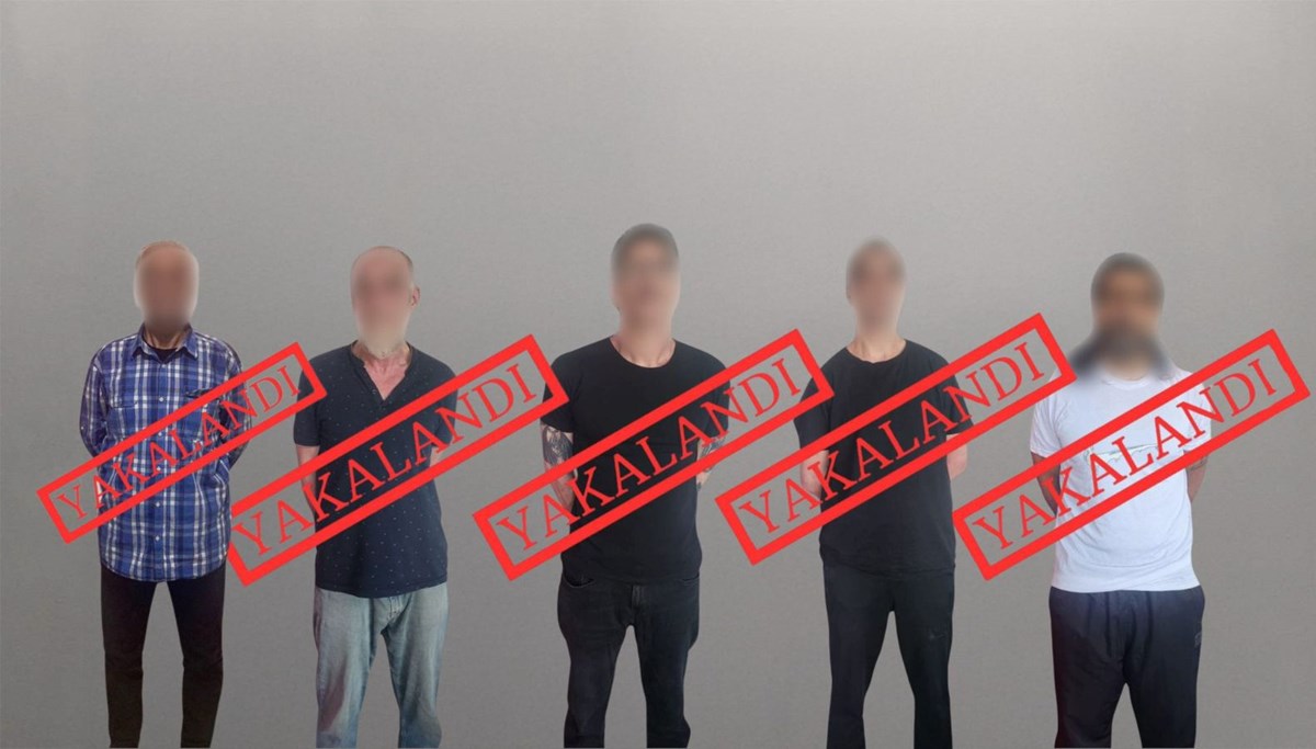 Kırmızı bültenle aranan beş şüpheli iade edildi