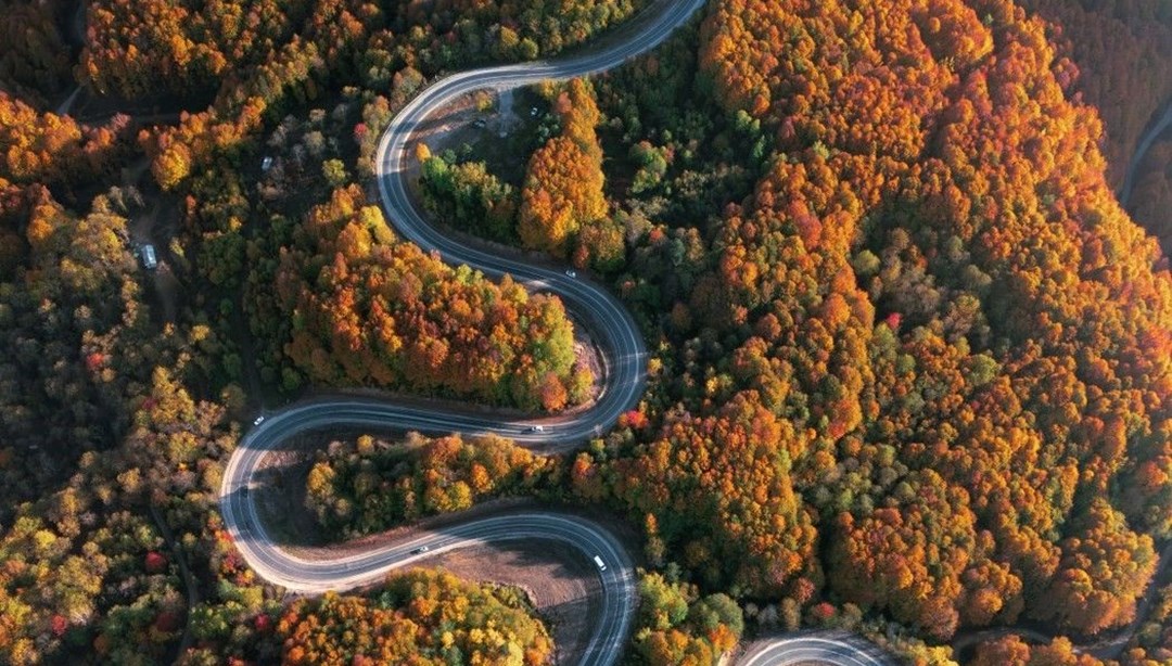 Bursa ve Kütahya arasındaki Domaniç Dağları kartpostallık görüntülere sahne oldu