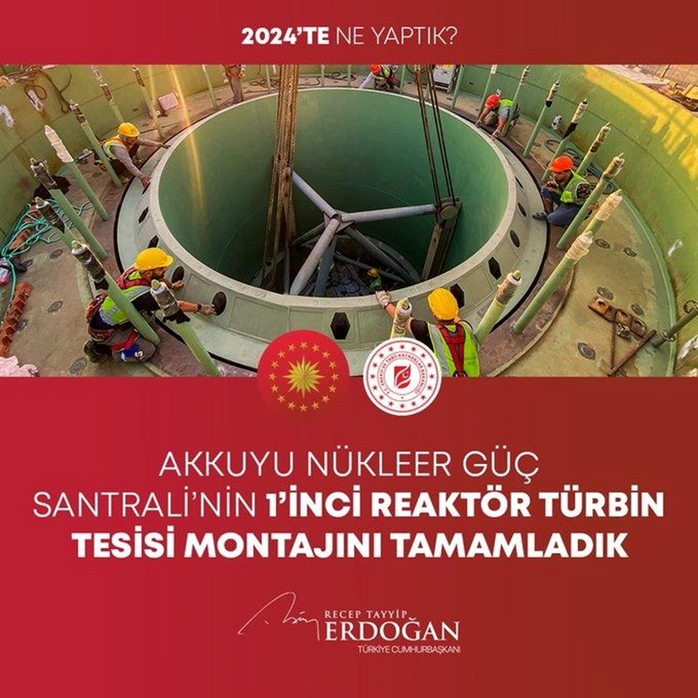 Cumhurbaşkanı Erdoğan'dan 2024 değerlendirmesi: Yapılan projeleri sıraladı - 14