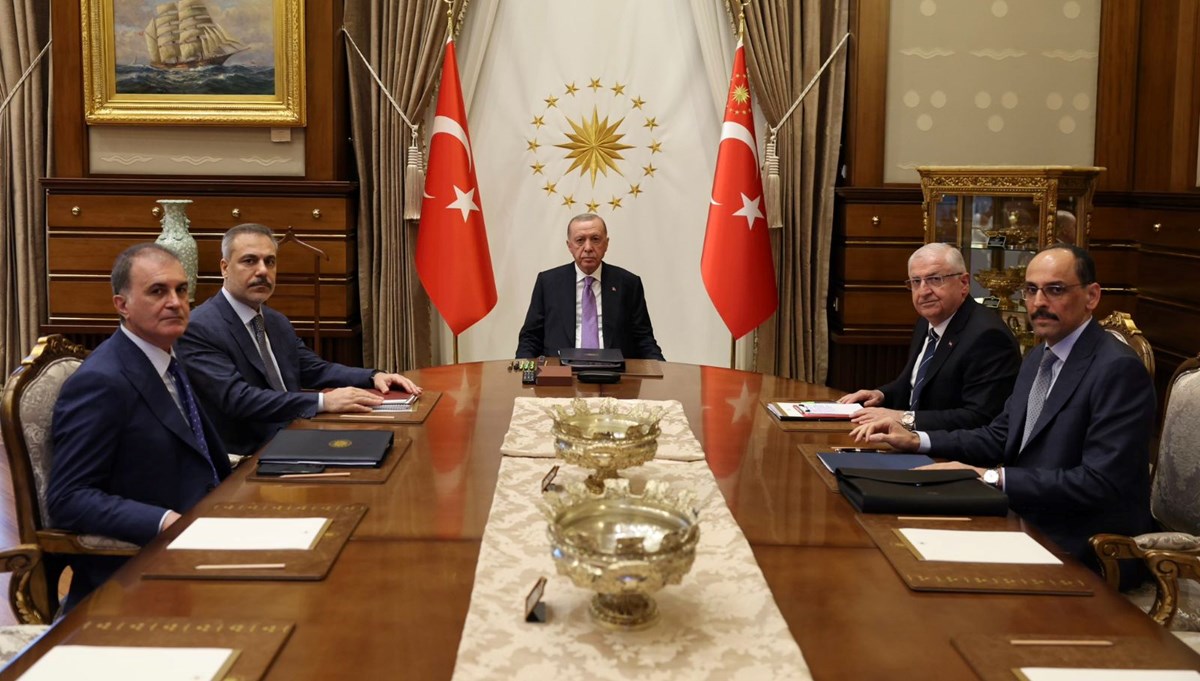 Beştepe'de güvenlik zirvesi