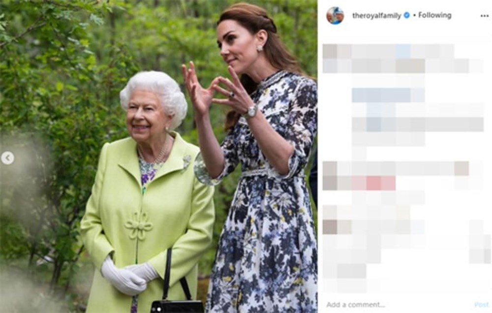 Kraliçe Elizabeth'ten Kate Middleton'a doğum günü kutlaması - 1