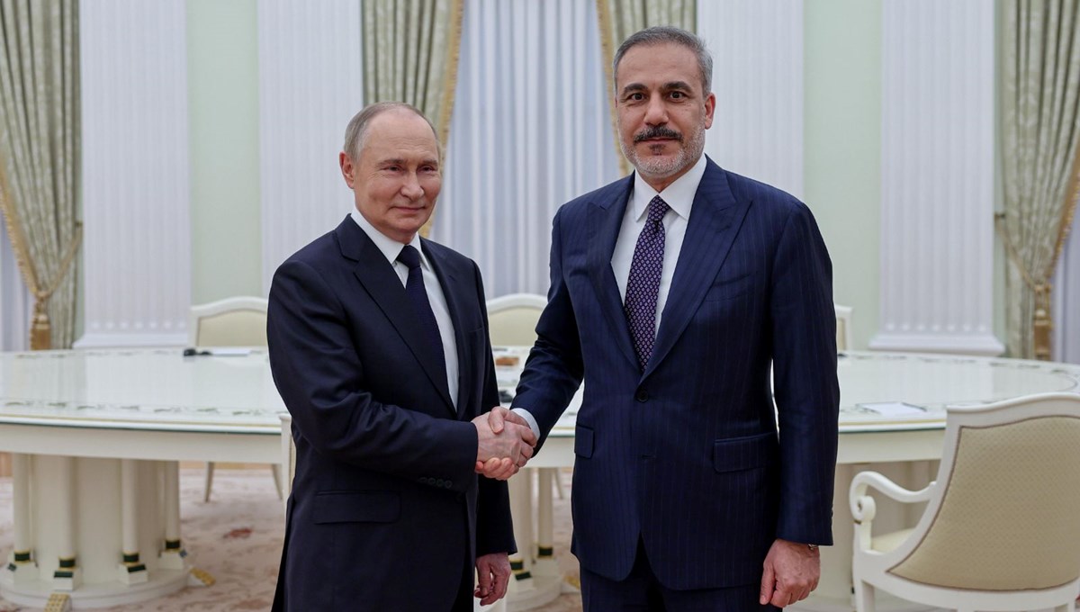 Bakan Fidan, Putin ile görüştü