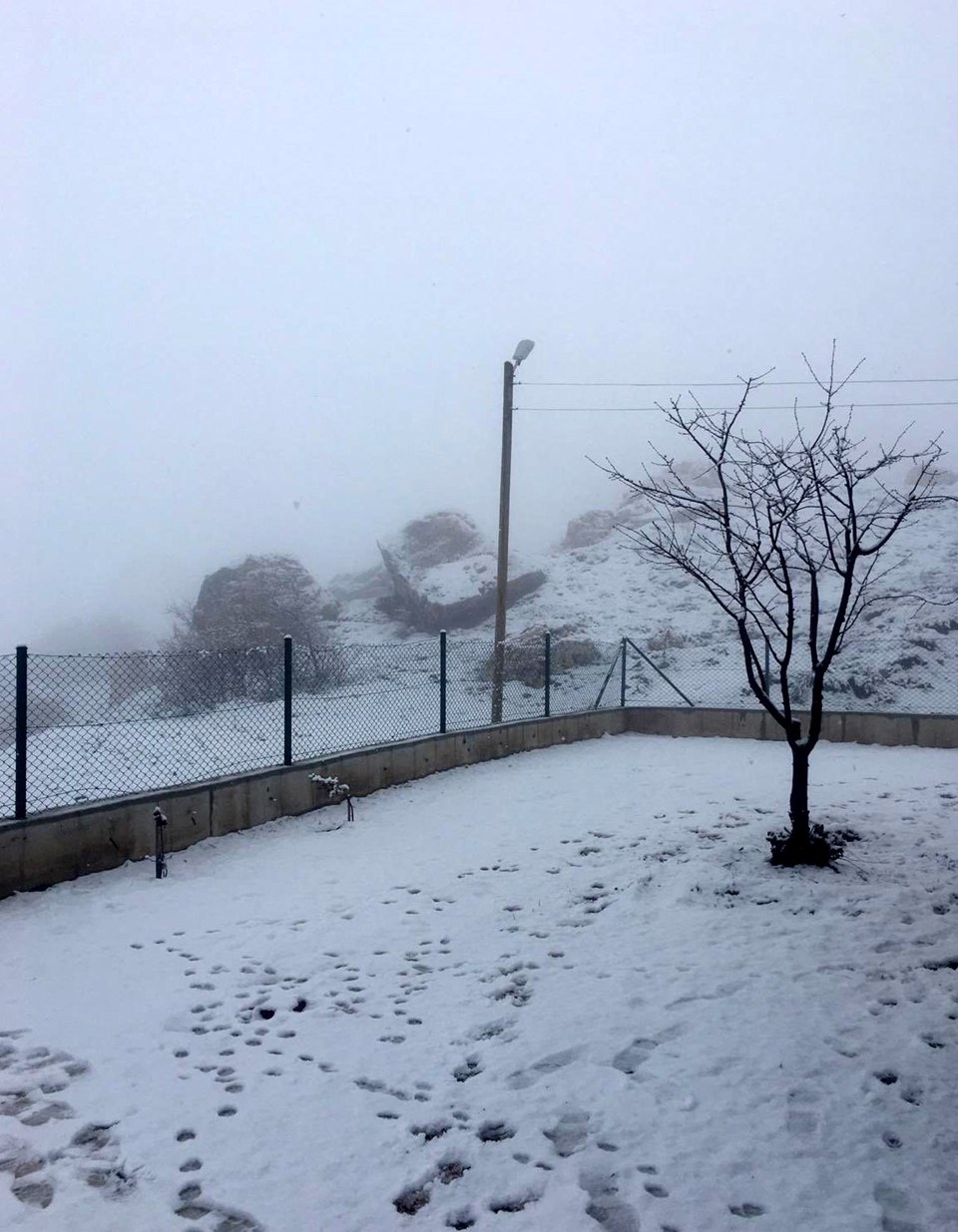 Antalya'da Saklıkent Kayak Merkezi'ne kar yağdı - 2