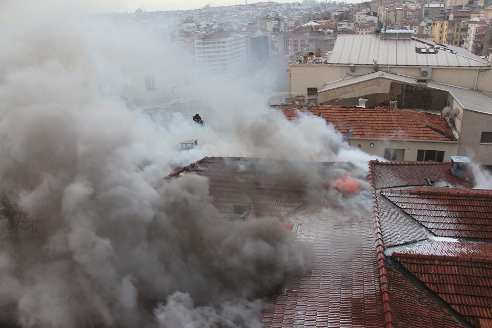 Eski İtalyan Hastanesi'nde yangın - 2