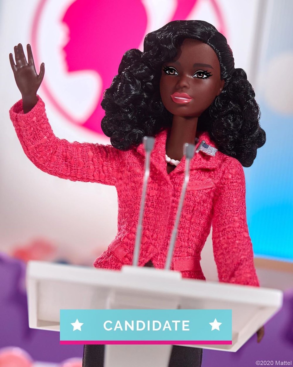 Barbie siyahi kadın başkan adayını tanıttı - 4