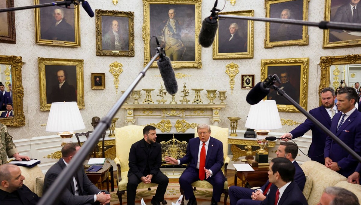 Trump, Oval Ofis'i altınla doldurmuş