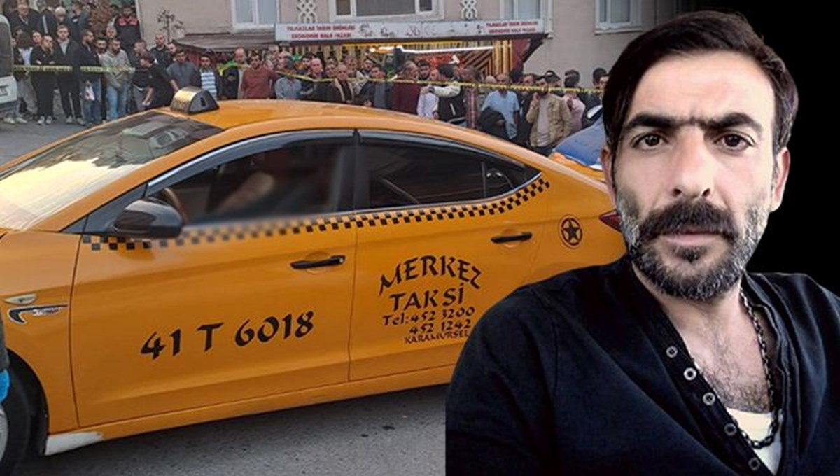 Kocaeli'de taksici cinayeti: Müşteri silahla vurdu Kocaeli'de taksici cinayeti: Müşteri silahla vurdu