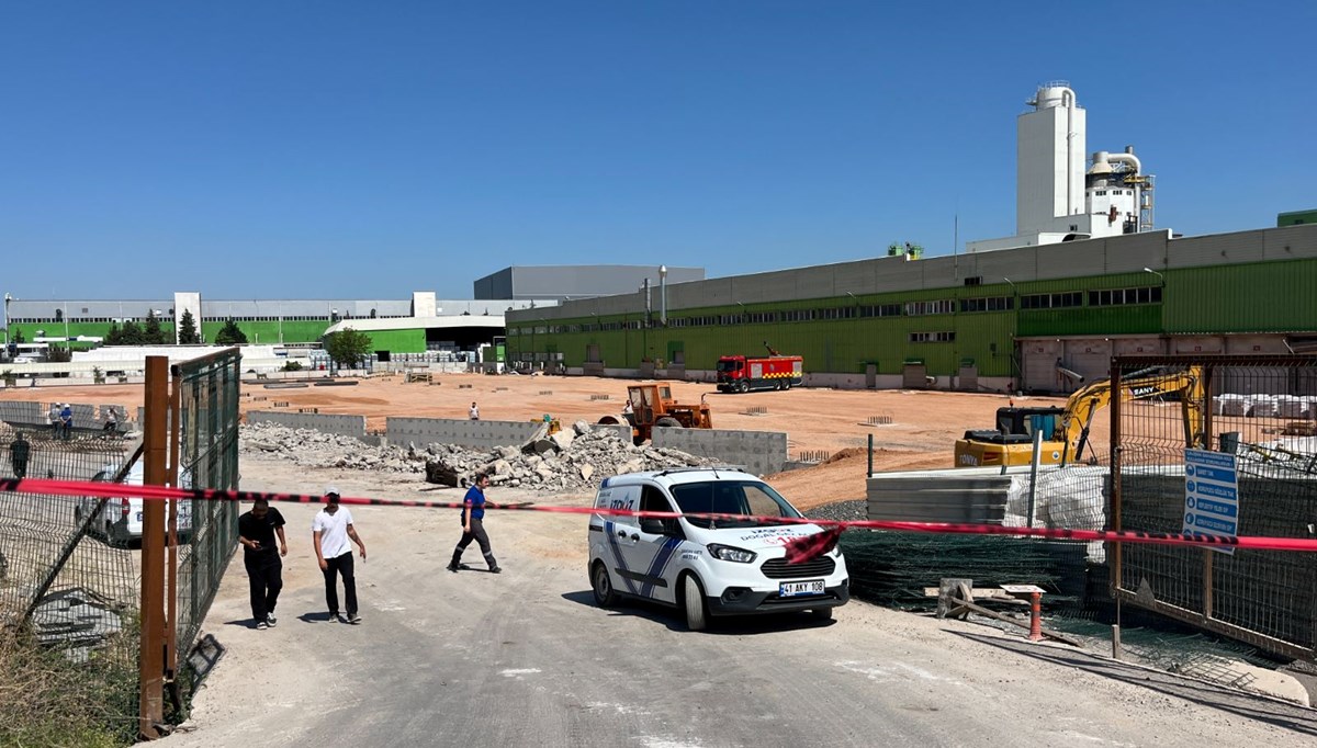 Kimya fabrikasında doğalgaz paniği Kimya fabrikasında doğalgaz paniği