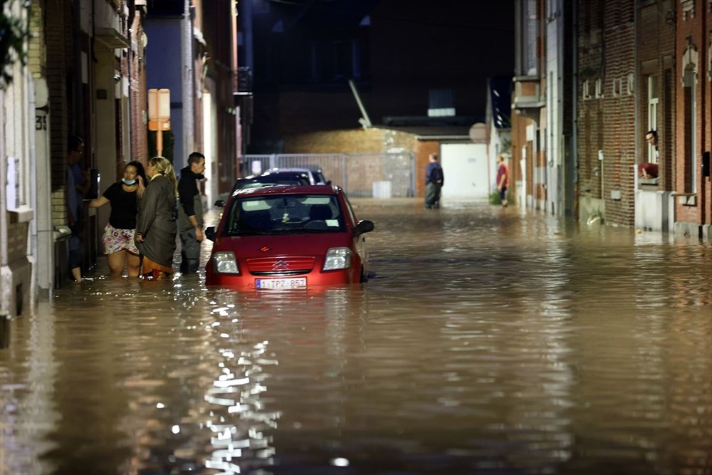 Belçika'da aşırı yağışlar yeniden sele neden oldu - 2