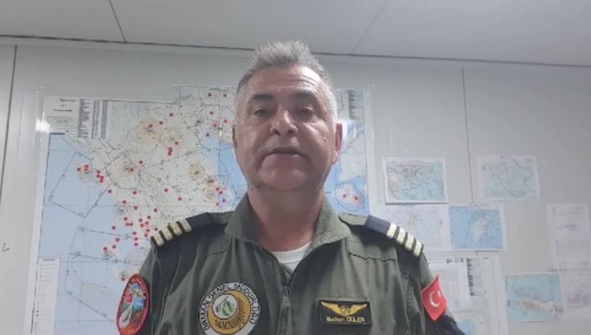 Rodos'taki durumu Türk pilot anlattı Rodos'taki durumu Türk pilot anlattı