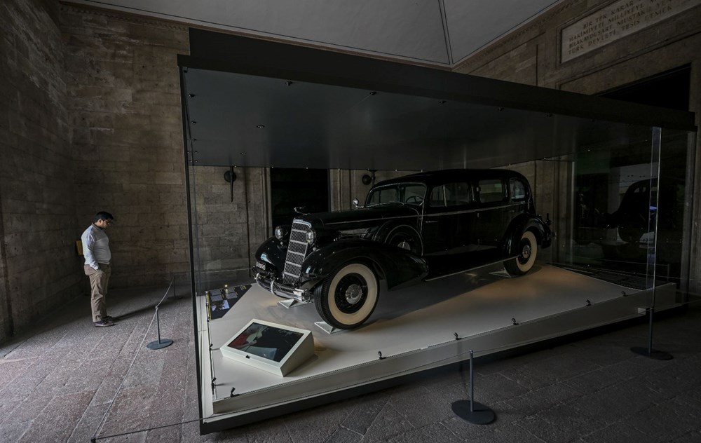 Atatürk'ün restore edilen otomobili Anıtkabir'de sergileniyor - 5