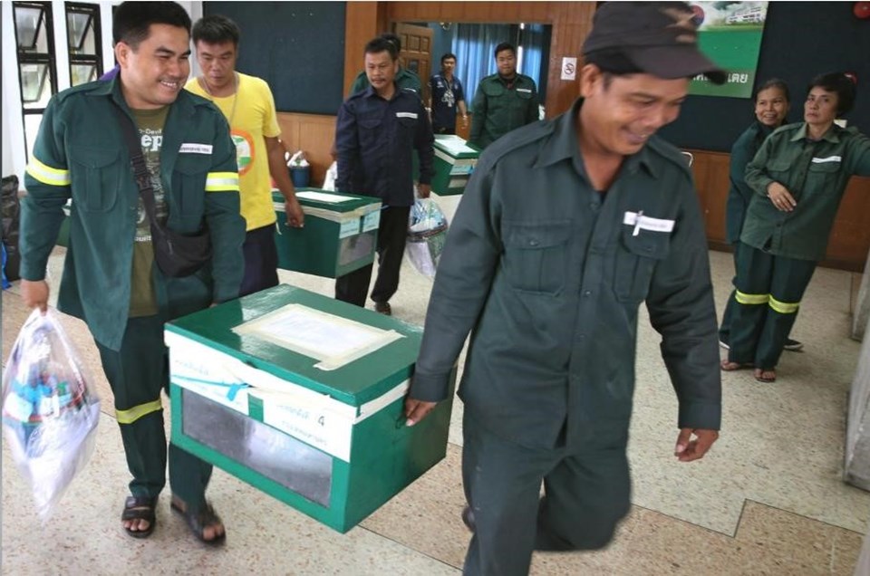 Tayland darbeden 5 yıl sonra genel seçime gitti - 1