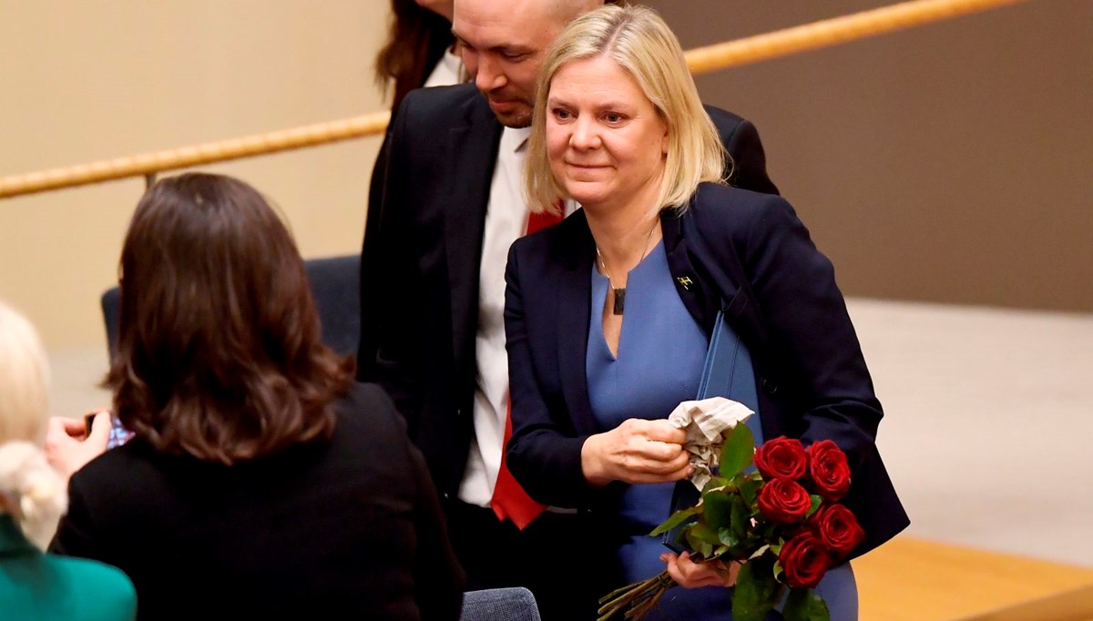 İsveç'te Magdalena Andersson ülkenin ilk kadın başbakanı olarak tarihe geçti