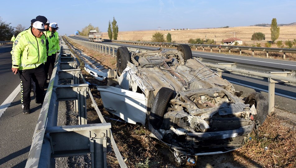 kirikkale de otomobil tir a carpti 1