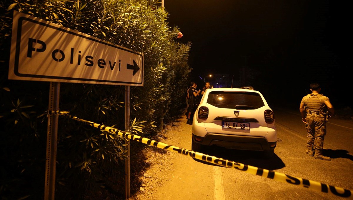 Mersin'de polisevine saldırı: Bir polis şehit oldu, bir polis ve bir vatandaş yaralı