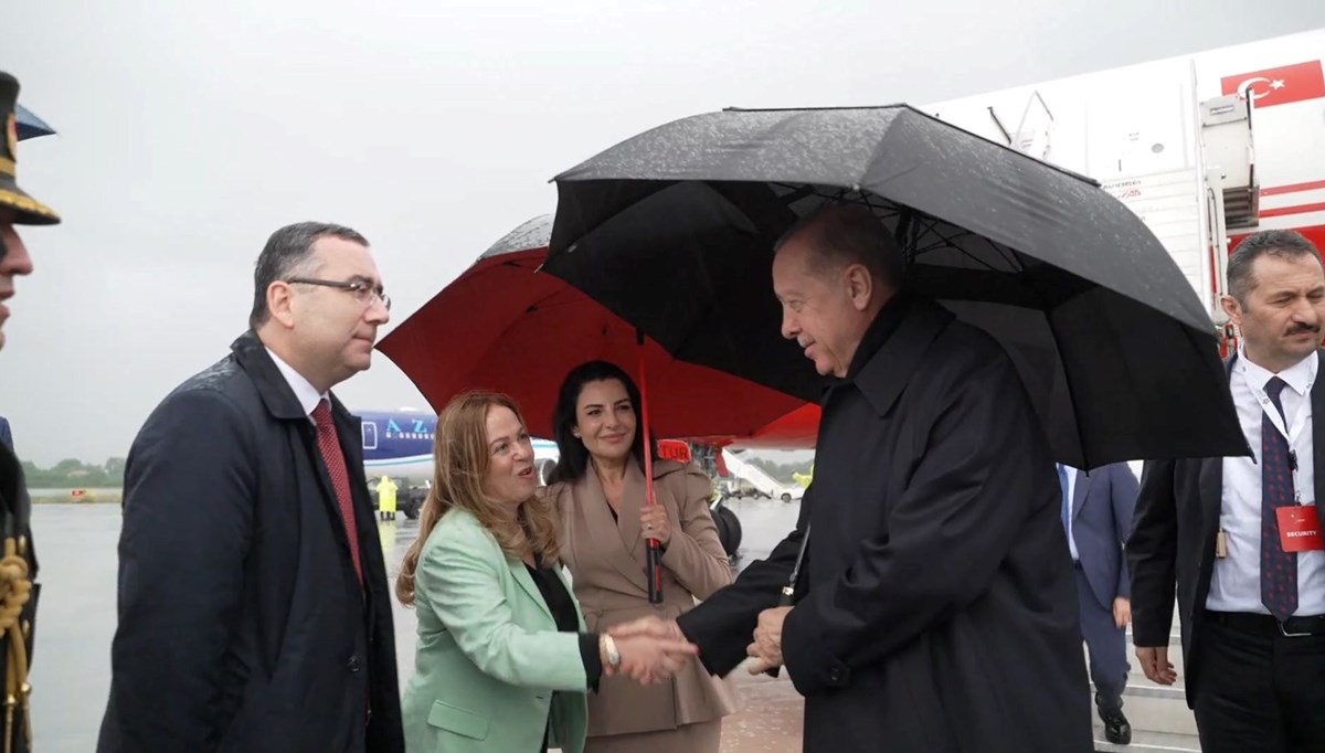 Cumhurbaşkanı Erdoğan, Arnavutluk'a gitti