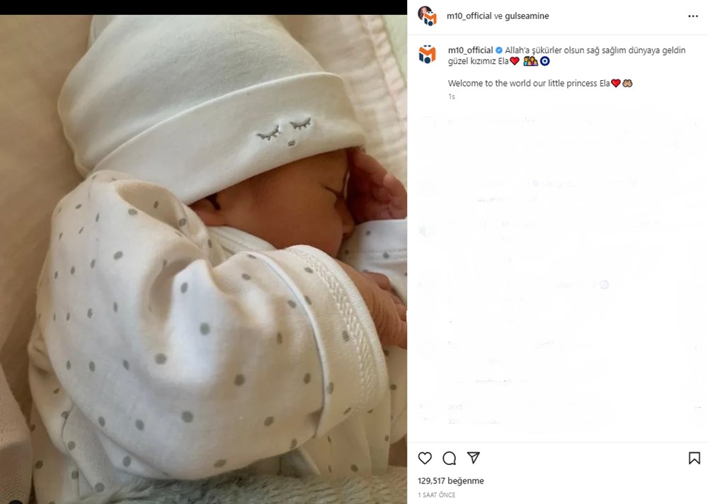 Mesut Özil ve Amine Gülşe'nin ikinci bebeği dünyaya geldi - 3