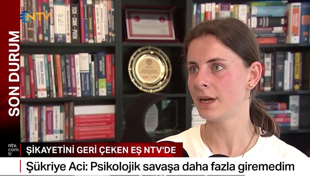 Şükriye Aci NTV'ye konuştu