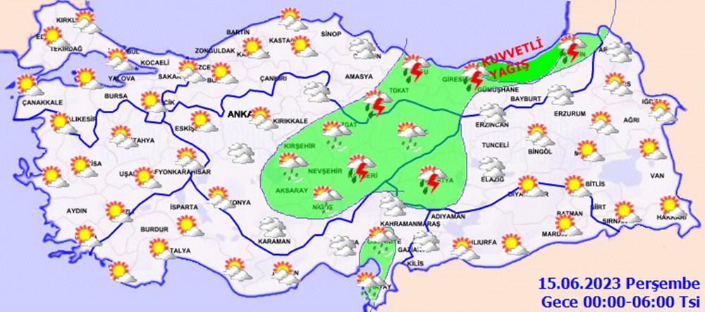 Meteoroloji 20 il için uyardı (Bugün hava nasıl olacak?) - 8