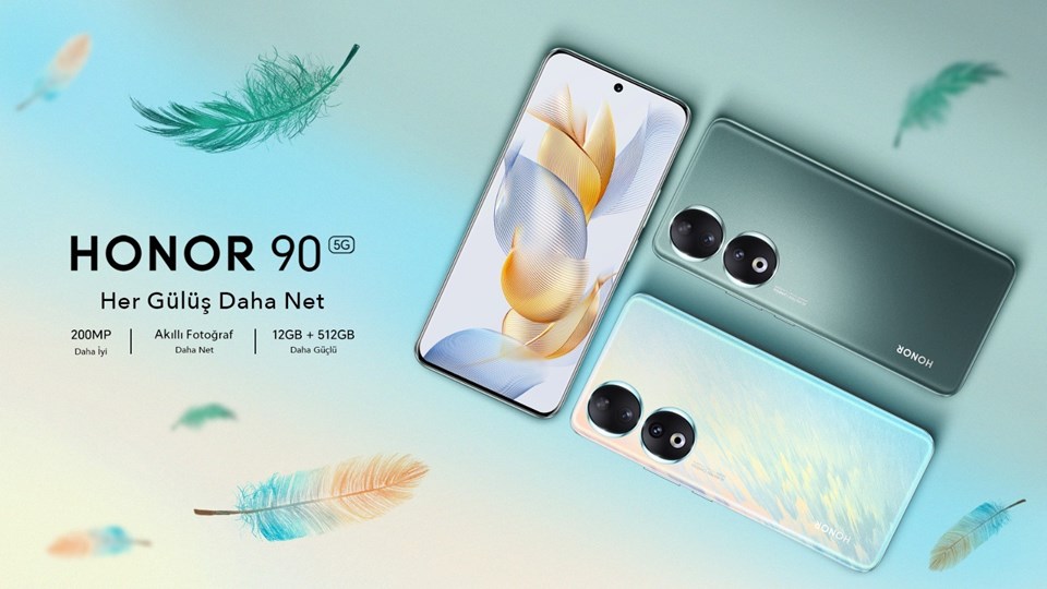 Dünya çapında dikkat çeken Honor 90 modeli Türkiye’de - 1