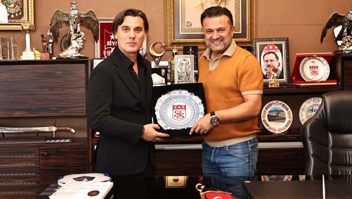 Vincenzo Montella'dan Sivasspor'a ziyaret Vincenzo Montella'dan Sivasspor'a ziyaret