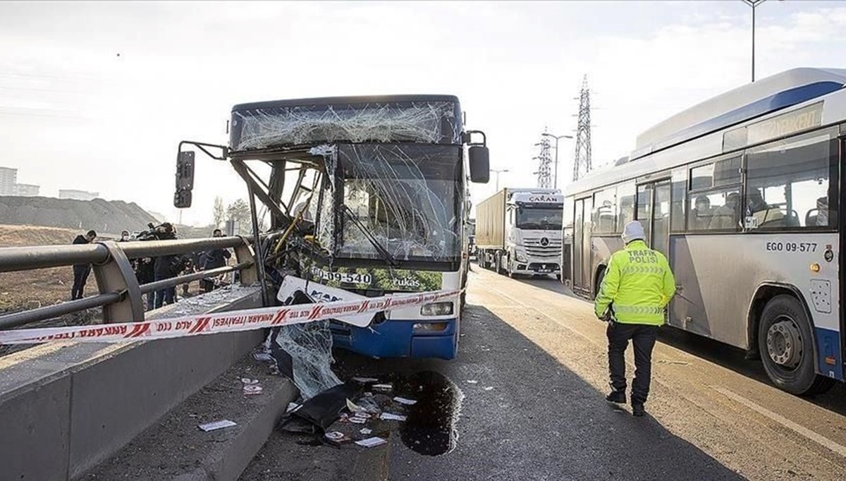 Ankara'daki feci kazada otobüs şoförüne 12 yıl hapis cezası Ankara'daki feci kazada otobüs şoförüne 12 yıl hapis cezası