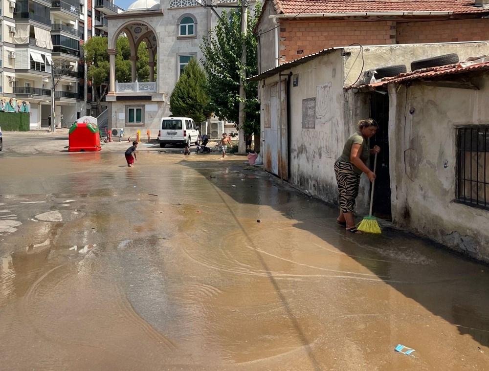 İzmir Su borusu Patlaması