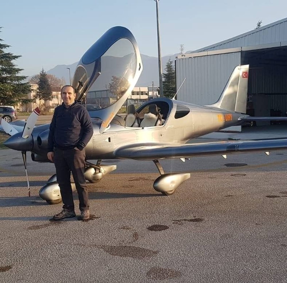 Bursa'da eğitim uçağı düştü: Hakan Köksal ve Burcu Sağlam hayatını kaybetti - 5