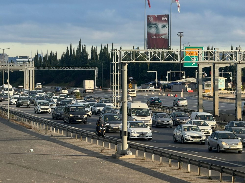 İstanbul çıkışlarında Kurban Bayramı yoğunluğu - 5