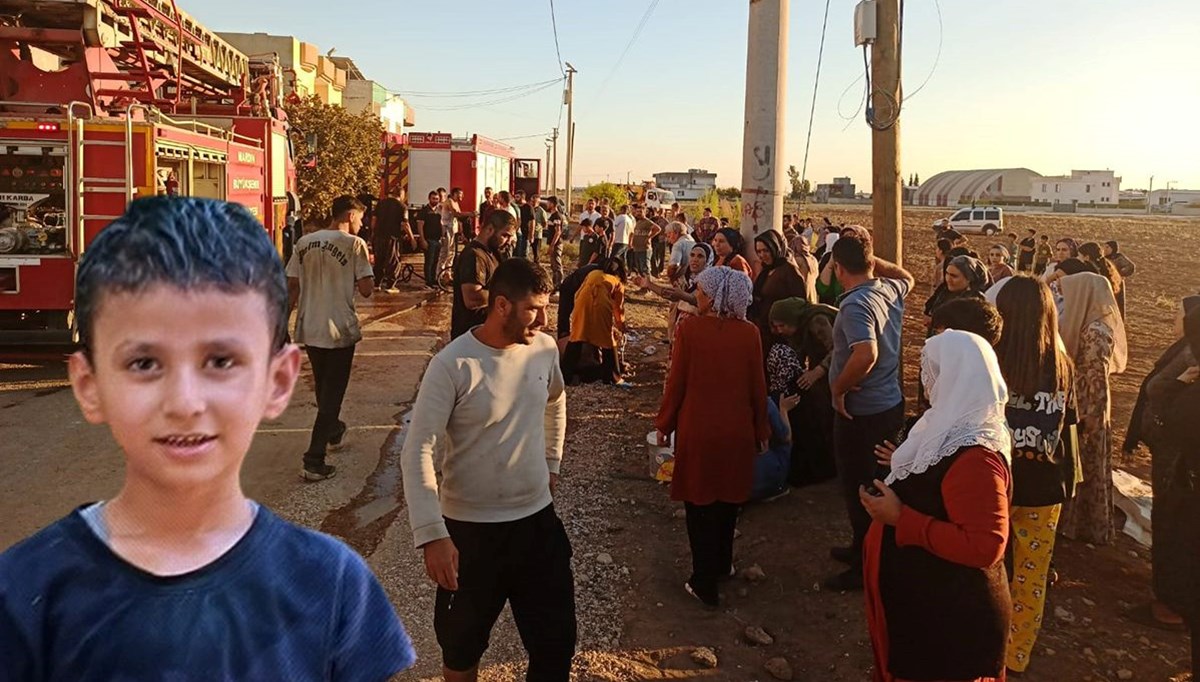 Mardin'de yangın: 5 yaşındaki Bekir can verdi Mardin'de yangın: 5 yaşındaki Bekir can verdi