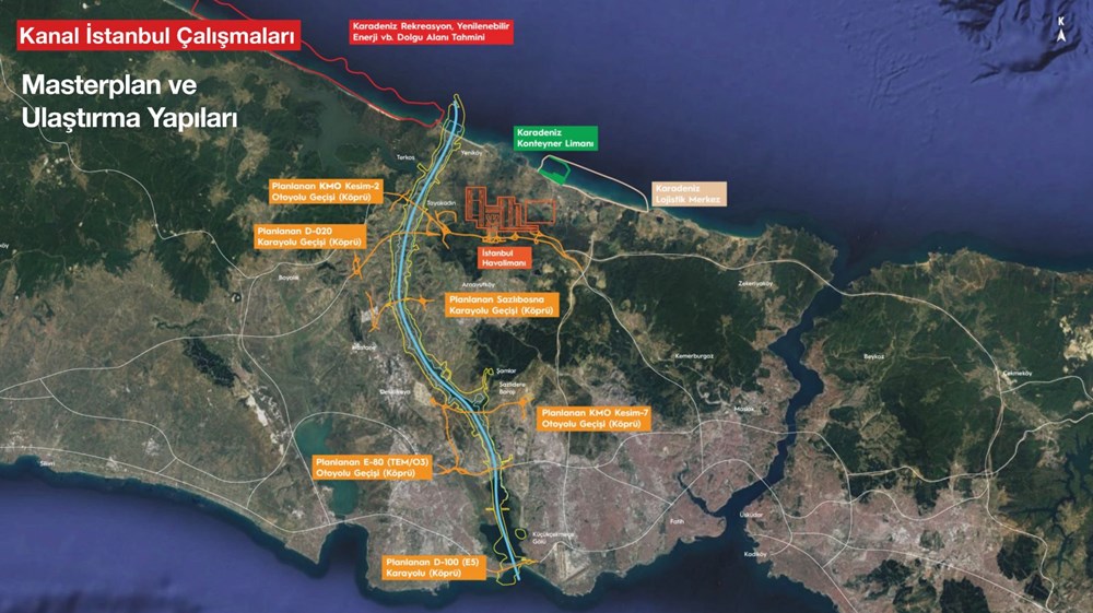 kanal istanbul icin ilk temel atildi son dakika ekonomi haberleri ntv haber