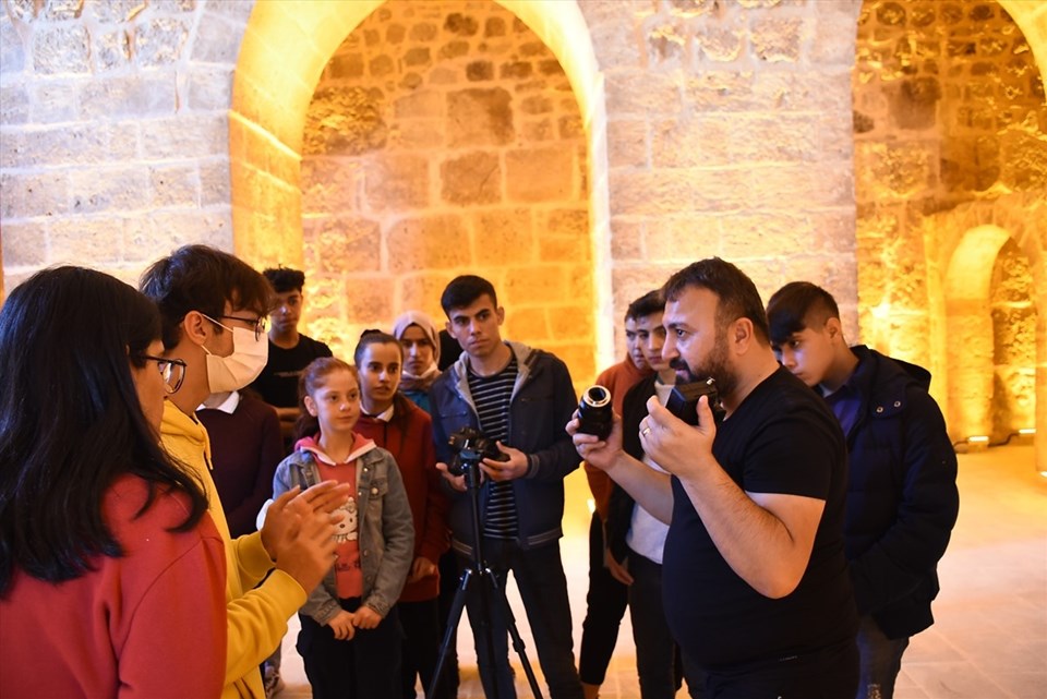 Mardin'de tarihi Nisibis Akademisi Mor Yakup Kilisesi'nin belgeseli çekiliyor - 1