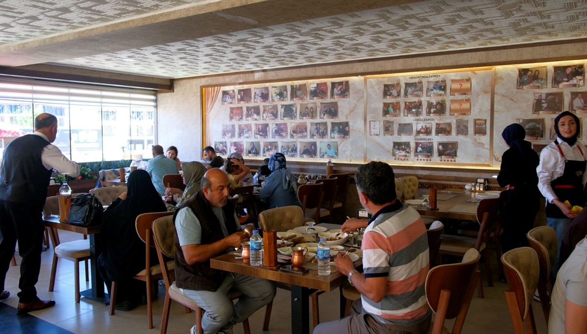 Kültür Yolu Festivali cağ kebabına rekor getirdi