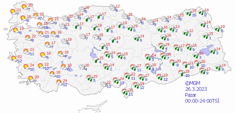 Meteoroloji uyardı! Yağmurlu hava geri döndü (İstanbul'da bugün hava nasıl olacak?) - 10