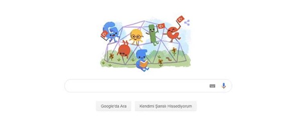 Google'dan 23 Nisan'a özel doodle