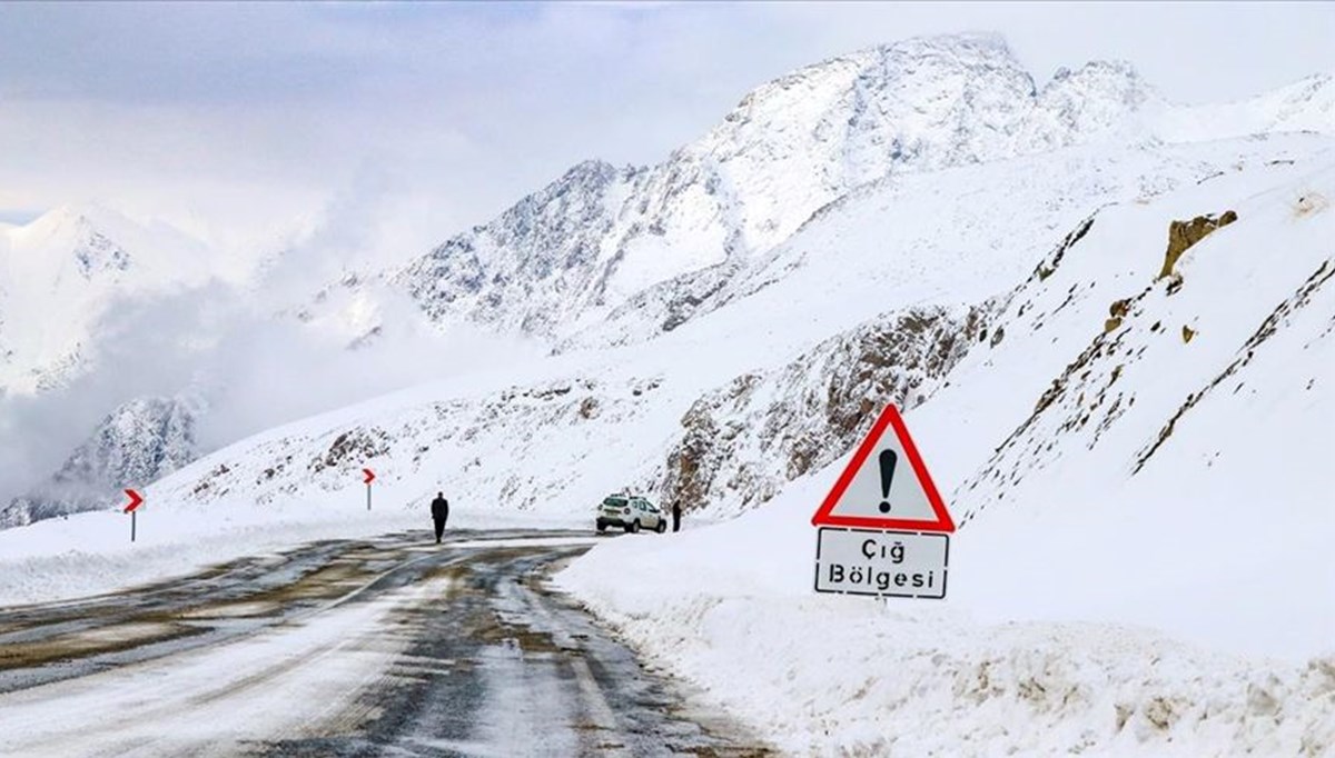 Doğu Karadeniz ve Doğu Anadolu için çığ uyarısı