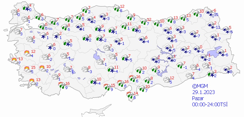 Meteoroloji'den 21 il için uyarı! (İstanbul, Ankara ve diğer illerde bugün hava nasıl olacak?) - 13