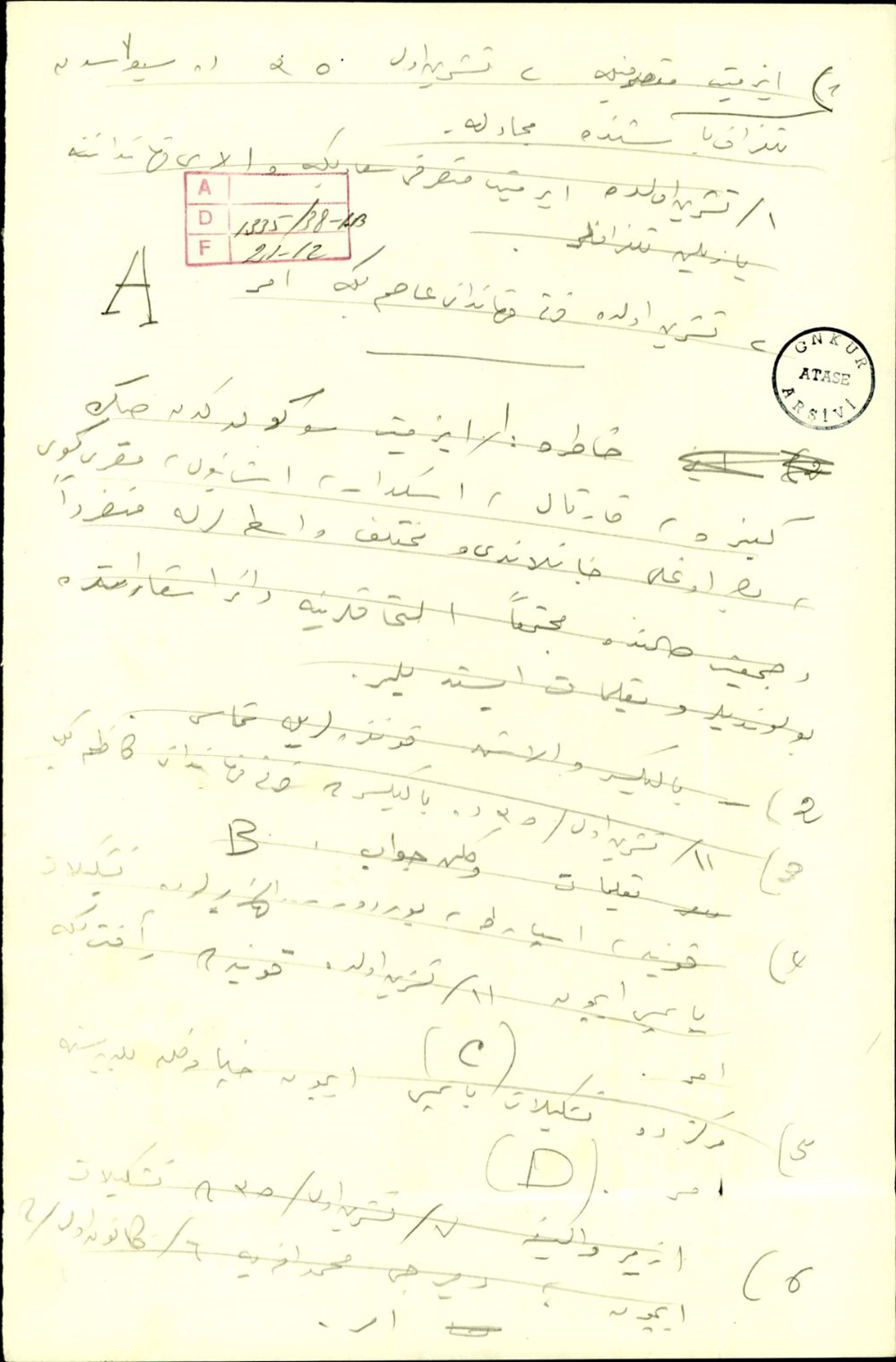 Atatürk'ün el yazısı notları Kurtuluş Savaşı'na dair detayları gün yüzüne çıkarıyor - 20