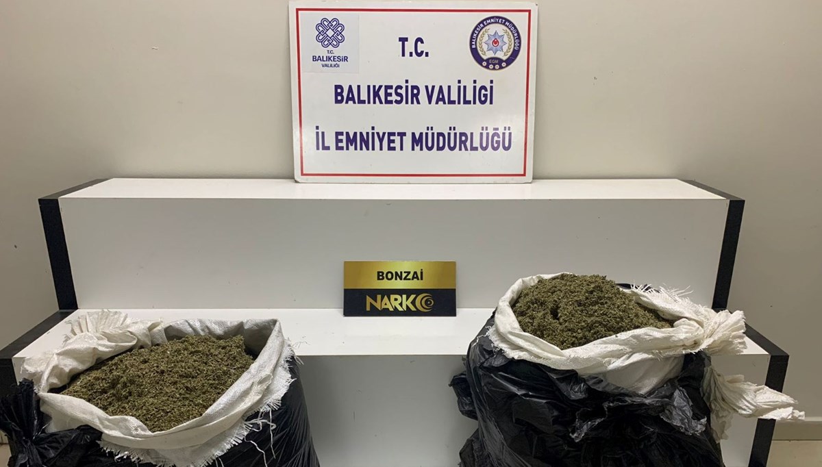 Yolcu otobüsünde 20 kilo uyuşturucu ele geçirildi