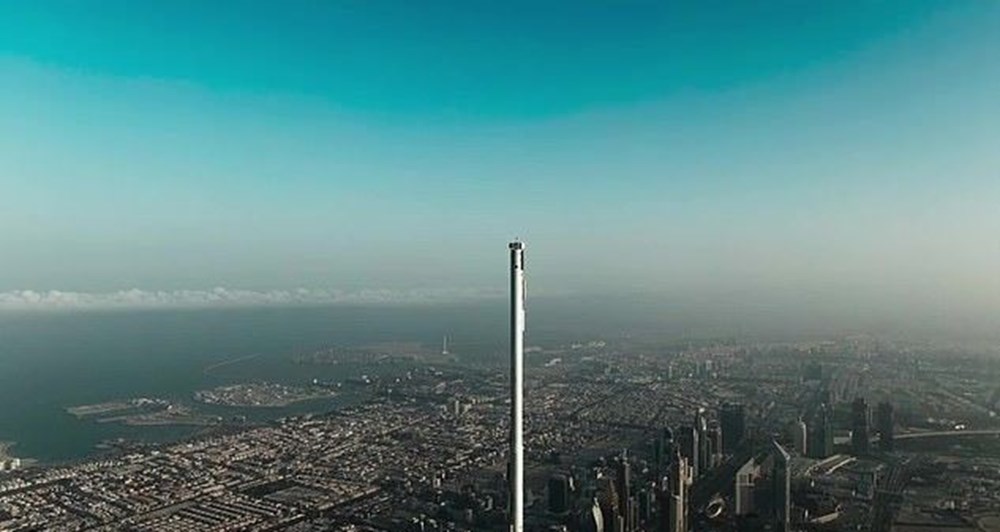 Will Smith dünyanın en yüksek binası Burc Halife'ye tırmandı - 9