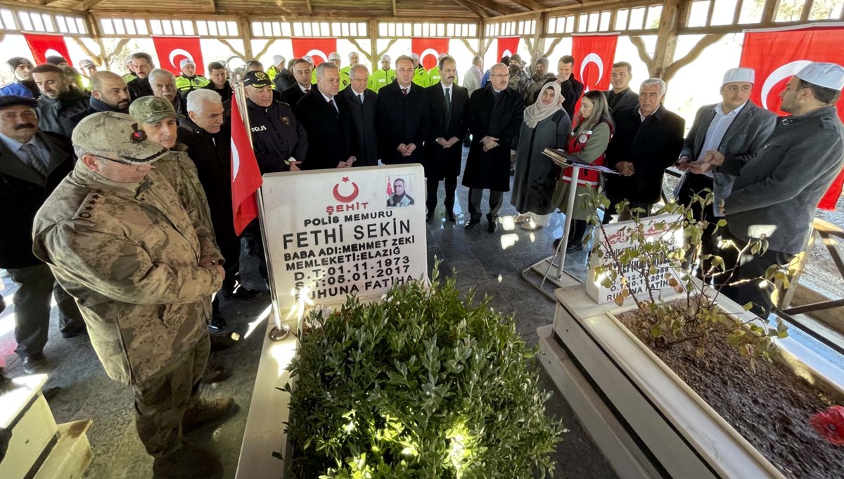 Şehit polis Fethi Sekin için anma etkinliği düzenlendi