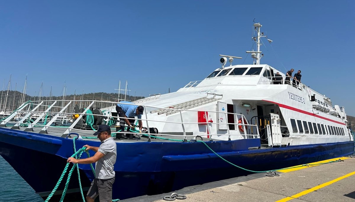 Marmaris-Fethiye deniz otobüsü seferleri başladı