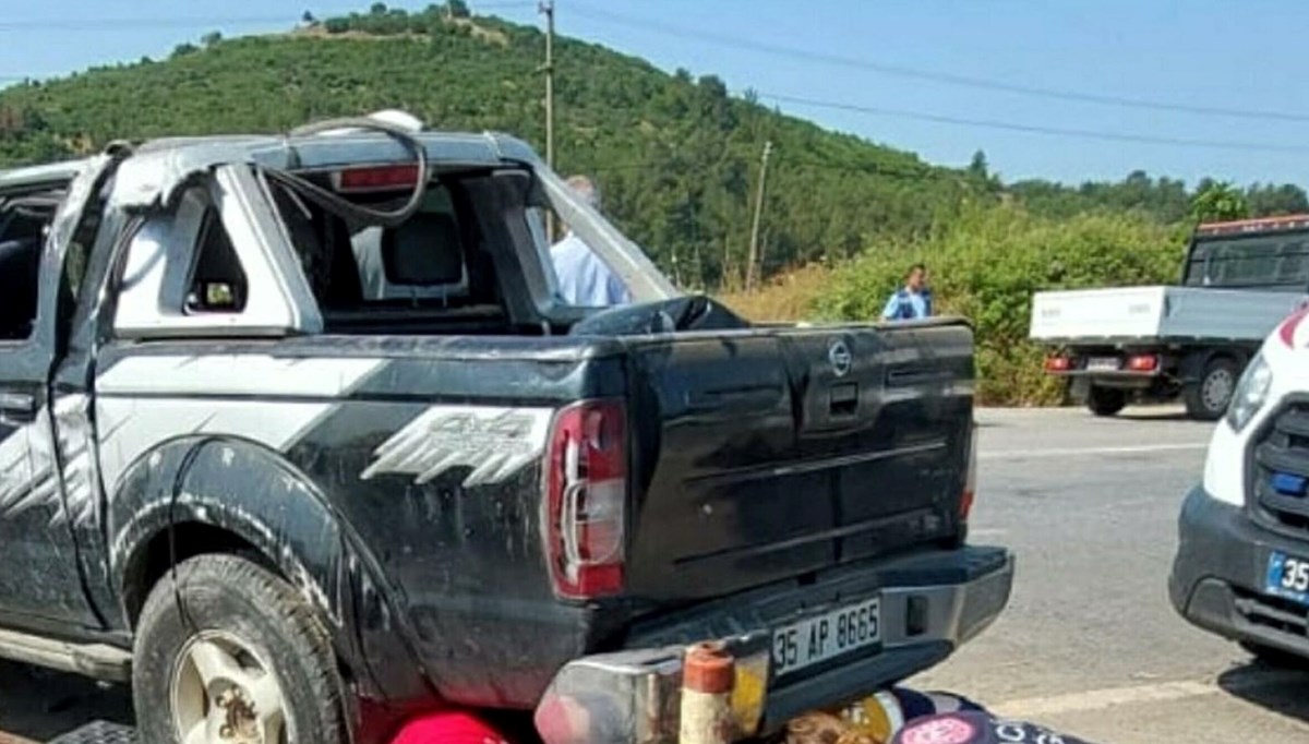 Kuşadası'nda kaza: 1 ölü, 2 yaralı