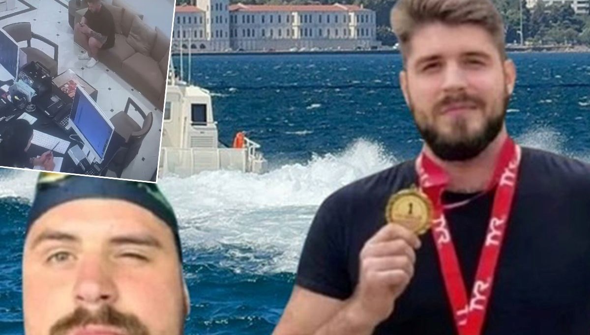 İstanbul Boğazı'nda kaybolan Rus yüzücünün oteldeki görüntüleri ortaya çıktı