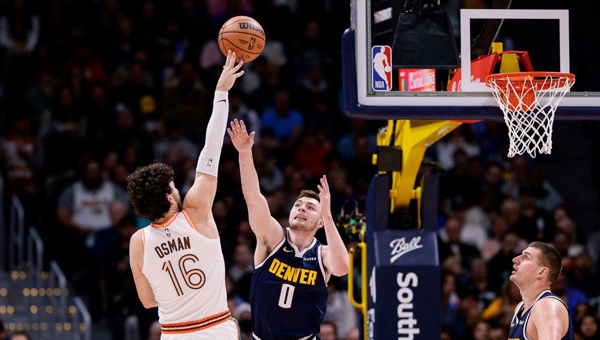 Cedi Osman'ın Spurs'u son şampiyon Nuggets'a mağlup oldu