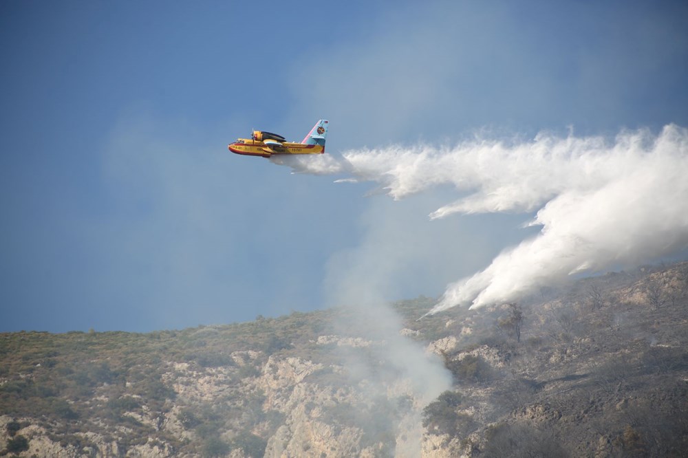 Muğla ve Aydın’da yangın (Havadan ve karadan müdahale ediliyor) - 6