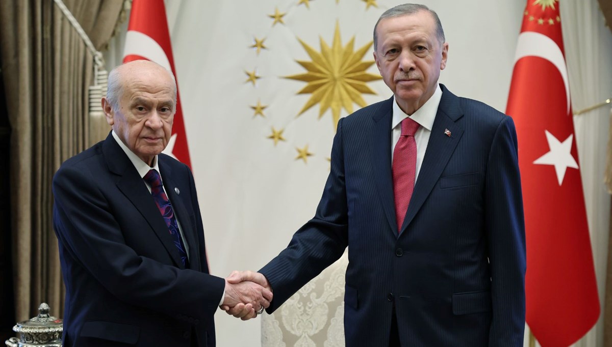 SON DAKİKA HABERİ: Cumhurbaşkanı Erdoğan Devlet Bahçeli ile bir araya geldi