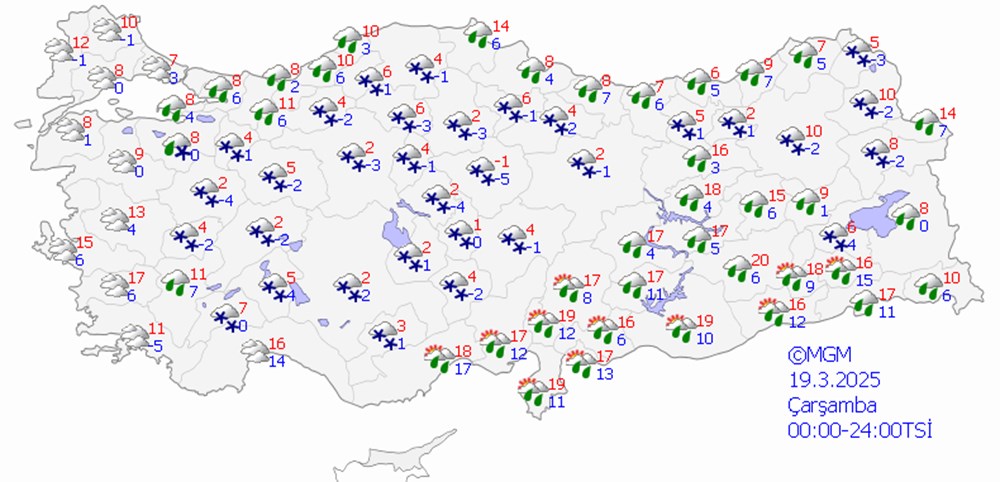 Bahar havası bitti, kış geri geliyor: İstanbul'da bugün yağmur, yarın kar bekleniyor - 8