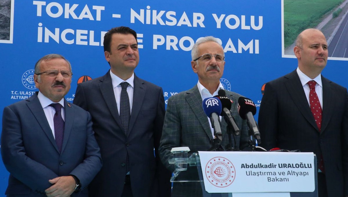 Bakan Uraloğlu: Tokat-Niksar yolu bittiğinde 550 milyon liralık tasarruf sağlayacağız