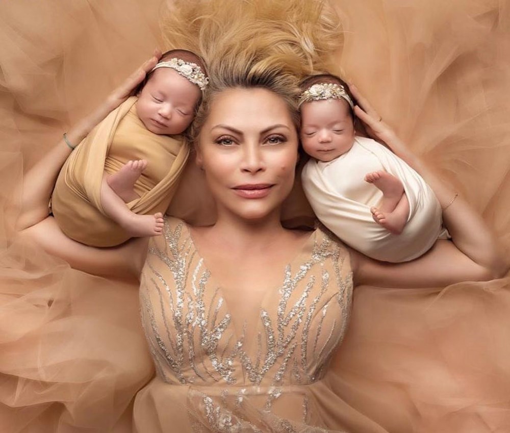 Seray Sever'den ikizleriyle ilk paylaşım - 2